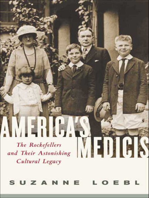 Title details for America's Medicis by Suzanne Loebl - Wait list